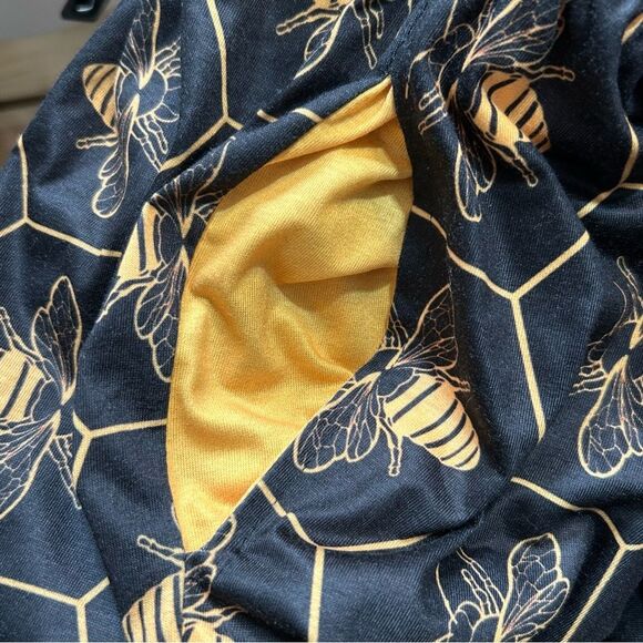 Maya Kern Bee Print Circle Midi Skirt Plus Size 6XL - Picture 7 of 10